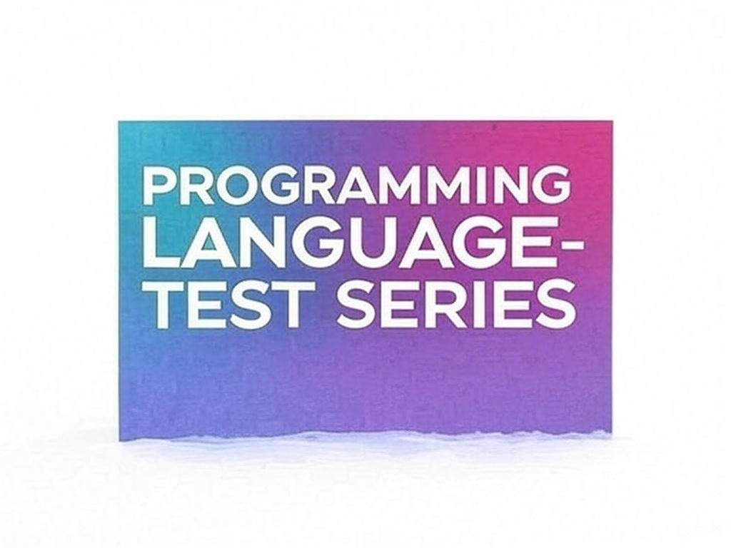 PROGRAMMING LANGUAGE
